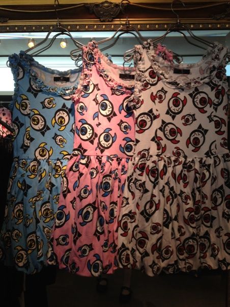 目玉柄バルーンワンピース Lover Srock Superlovers札幌パルコ店ブログ