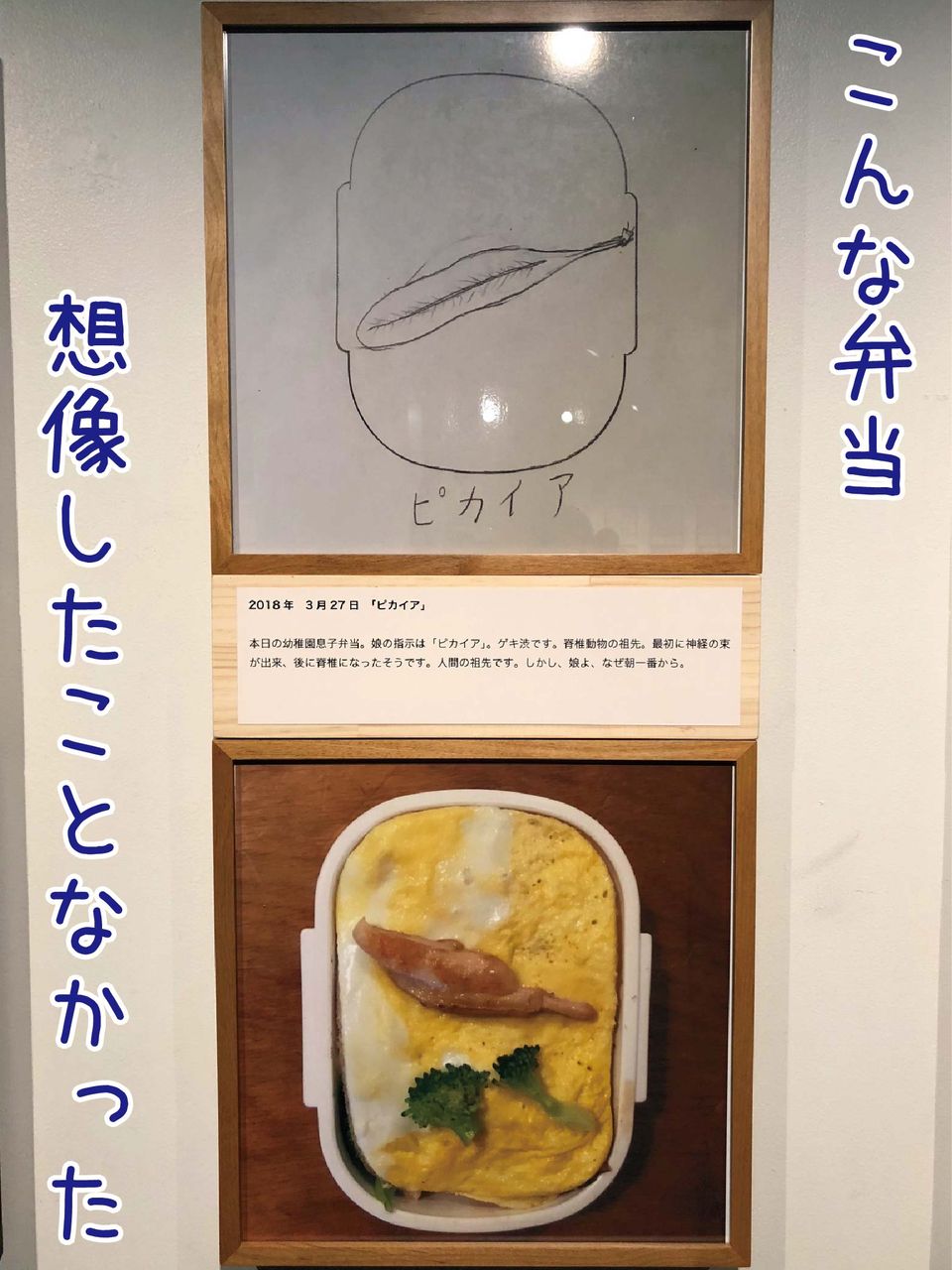 キャラ弁ならぬジオ弁 ーおべんとう展 東京都美術館 ゆるジオ