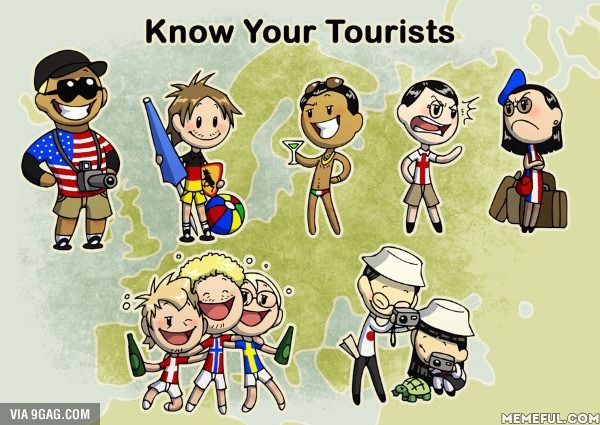 日本の観光客が一番良いんじゃないか デンマークの国擬人化漫画が描いた 世界の観光旅行客 に対する海外の反応 すらるど 海外の反応