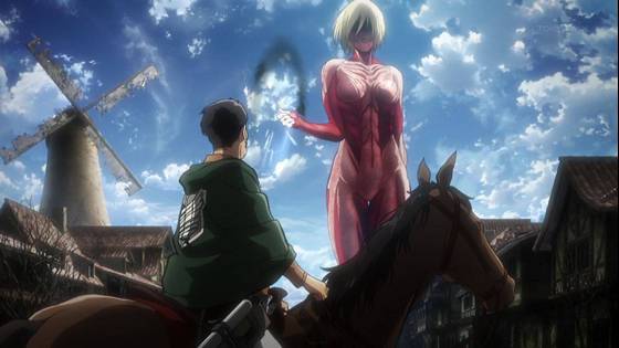 女巨人怖すぎだろ 進撃の巨人 第18話 巨大樹の森 第57回壁外調査 2 を見た海外の反応 すらるど 海外の反応 女巨人怖すぎだろ 進撃の巨人 第18話 巨大樹の森 第57回壁外調査 2 を見た海外の反応 すらるど 海外の反応