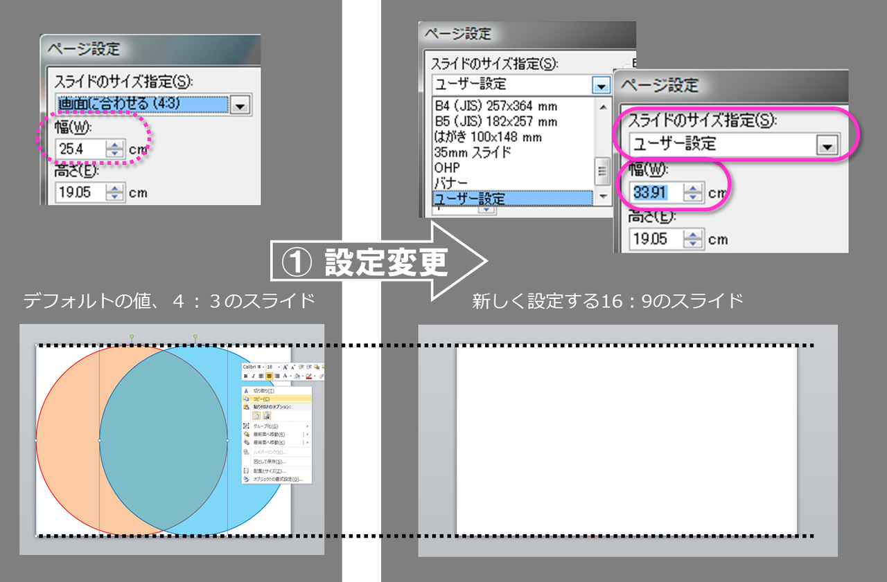 4 3のパワーポイントを16 9に変更する方法 Slidecraft Open Beta 4 3のパワーポイントを16 9に変更する方法 Slidecraft Open Beta