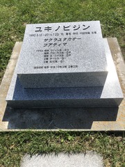 ユキノビジン墓