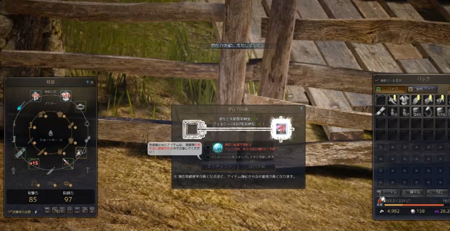 真 魔女の耳飾り ｘ２ に挑戦 どす黒い砂漠日記