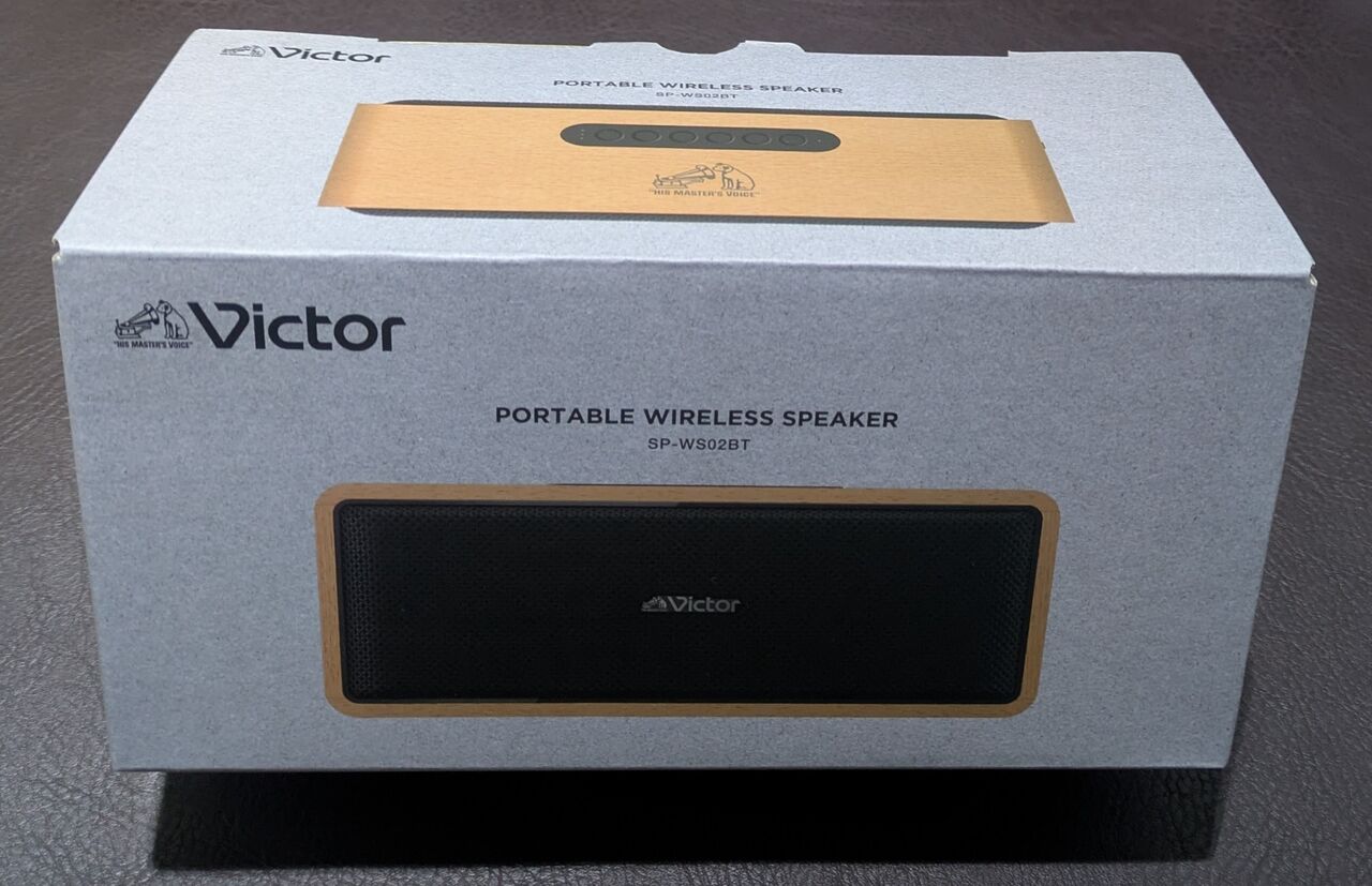 Victorのポータブルスピーカー SP-WS02BT レビュー : slow AUDIO