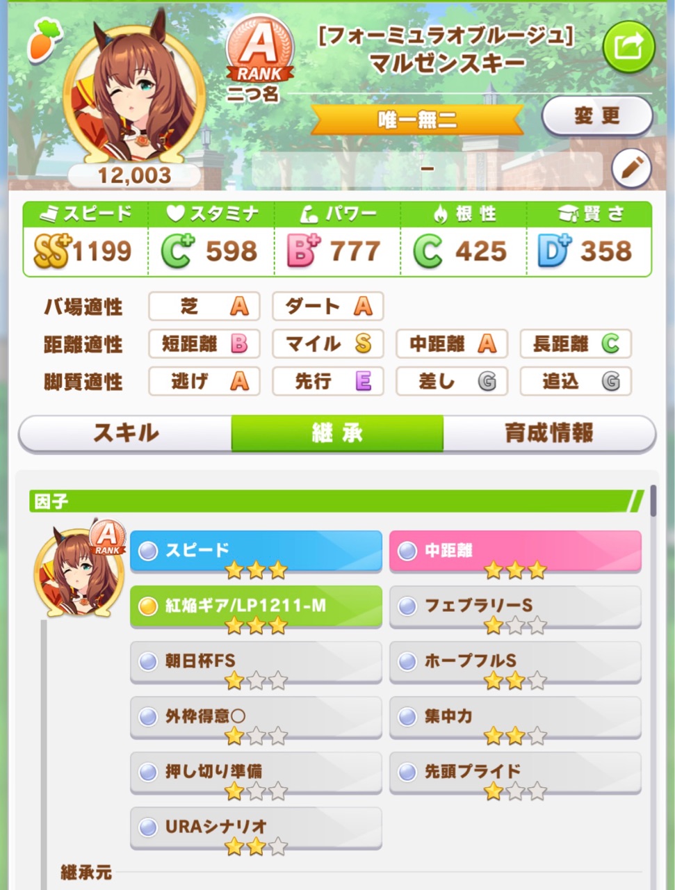 ウマ娘 因子周回用ローテーションの組み方 まぁぼのウマ娘研究所