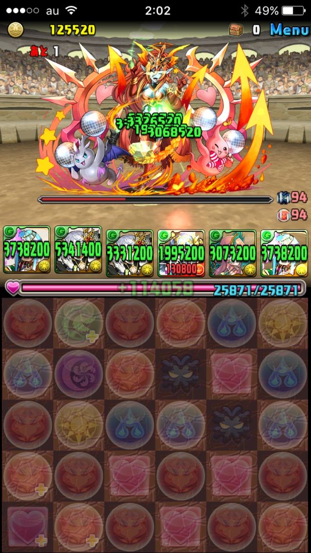 転生パールヴァティーで闘技場 火力は十分あとは防御かな まぁぼのパズドラ研究所