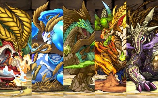 御三家 カラドラ ガチャ龍 玩具龍 伝説龍 天空龍 機械龍 歴龍 戦国龍の評価 まぁぼのパズドラ研究所