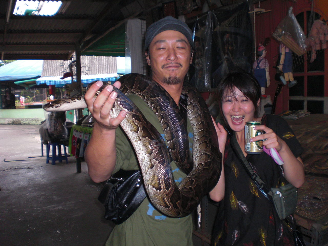 動物園 蛇のshow 二人のタイ旅行記 動物園 蛇のshow 二人のタイ旅行記