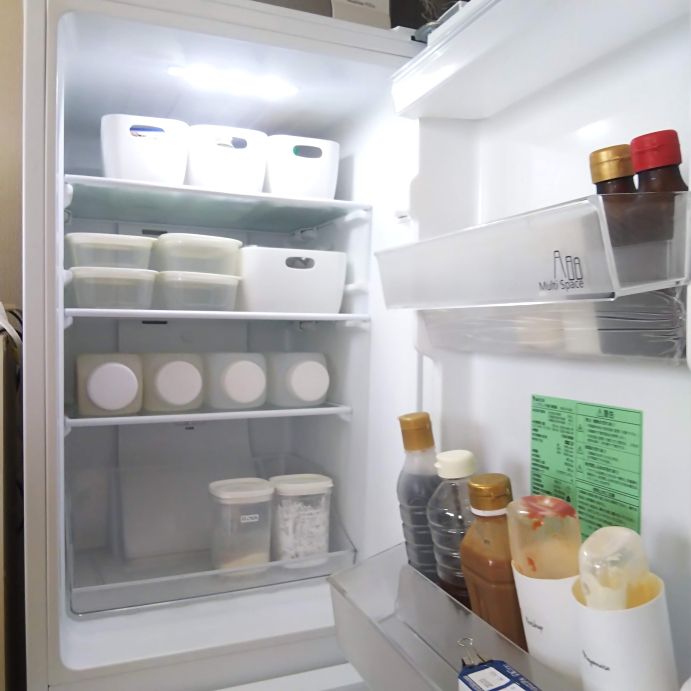 冷蔵庫の中の定位置 小さい人の小さな暮らし