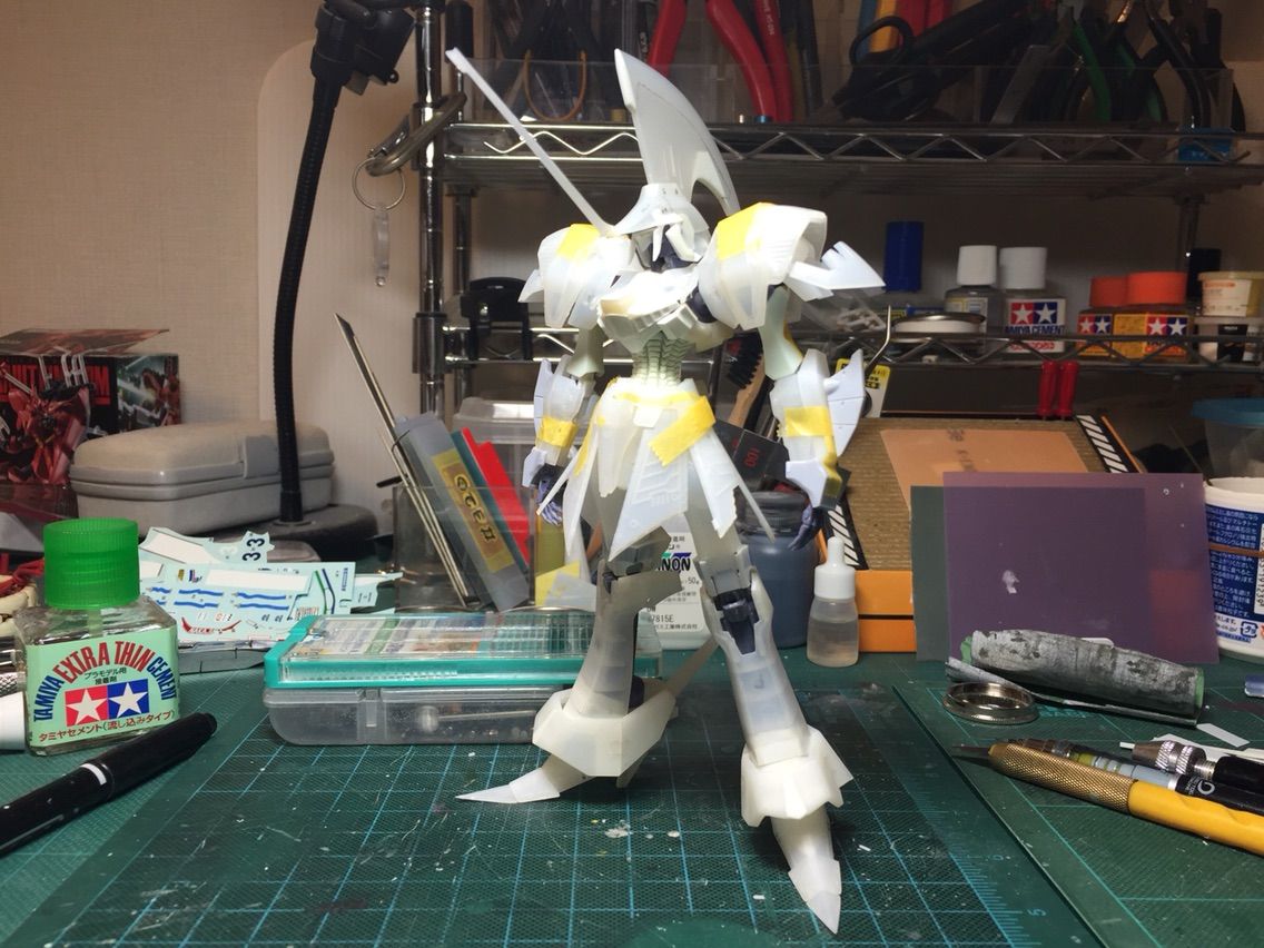 wave 1/144 L.E.D Mirage ⑥ 腕がなるぜ（汗 : It's a Small World