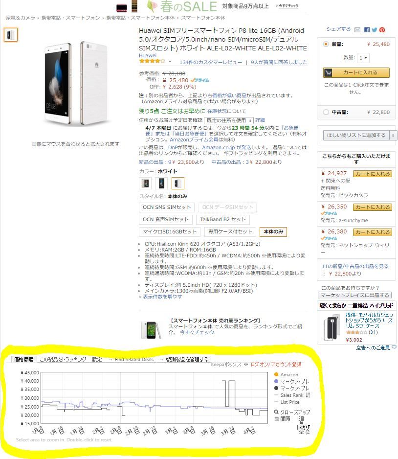 アマゾンの頻繁に価格変動する商品で損をしないために みぃーみんと綴る生活お役立ち情報
