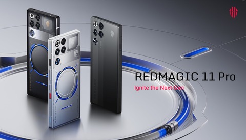 Snapdragon 8 Elite Gen 5搭載の最新ゲーミングスマホ「REDMAGIC 11