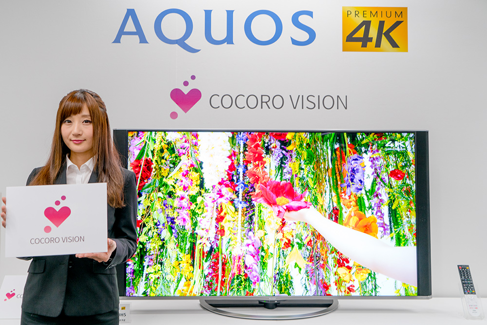 今度のAQUOS 4Kは脱テレビ？COCORO VISIONとAndroid TV搭載で膨大な 