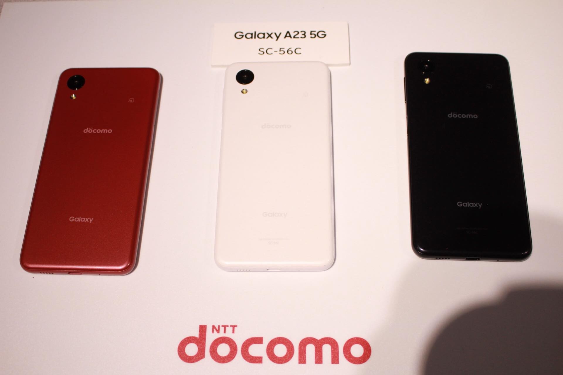 Galaxy A23 5G SC-56C ブラック スマートフォン/携帯電話