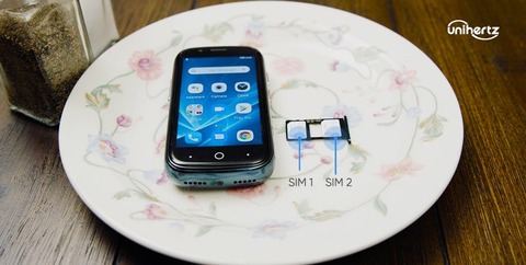 Unihertz、超小型スマホ「Jelly 2」の日本版が日本に到着！1月6