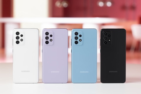 未発表のNTTドコモ向けサムスン電子製スマホ「Galaxy A52 5G SC-53B