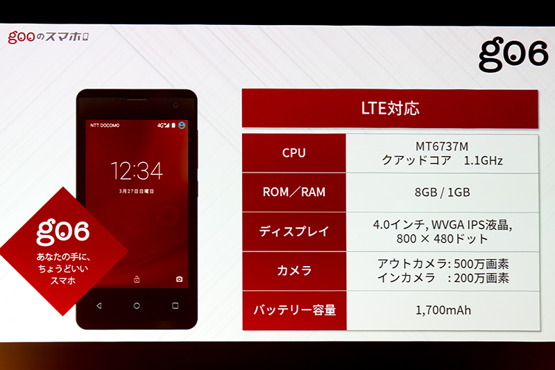 4インチにこだわった7800円のsimフリーandroid 6 0スマホ G06 を写真と動画で紹介 フィーチャーフォンからの乗り換えもターゲットに レポート S Max
