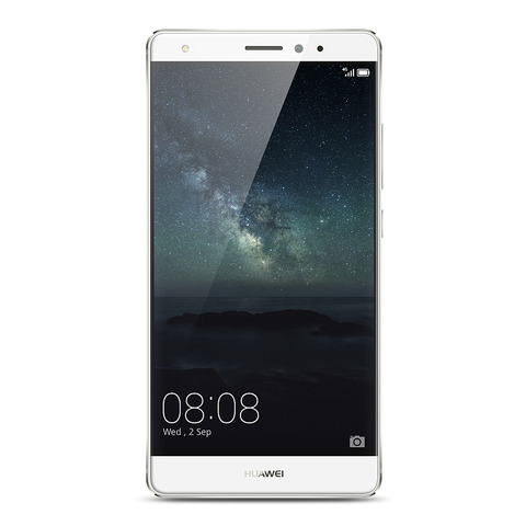 [ファーウェイ]HUAWEI Mate S_White_Front