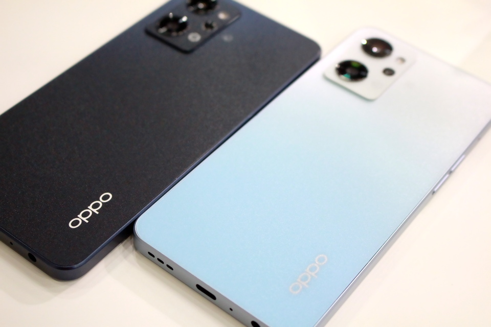 オウガ・ジャパンの5Gスタンダードスマホ「OPPO Reno7 A」を写真と動画 