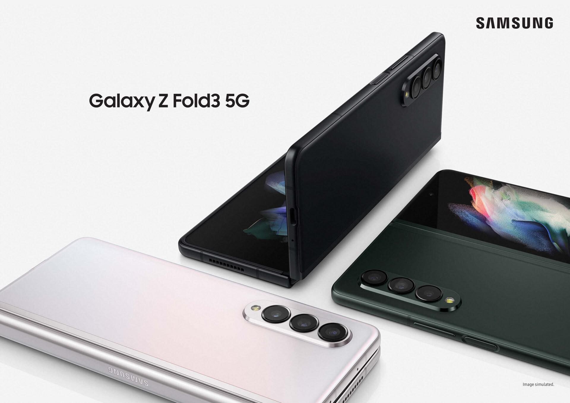 韓国版ファントムシルバーですSamsung Galaxy Z Fold3 5G