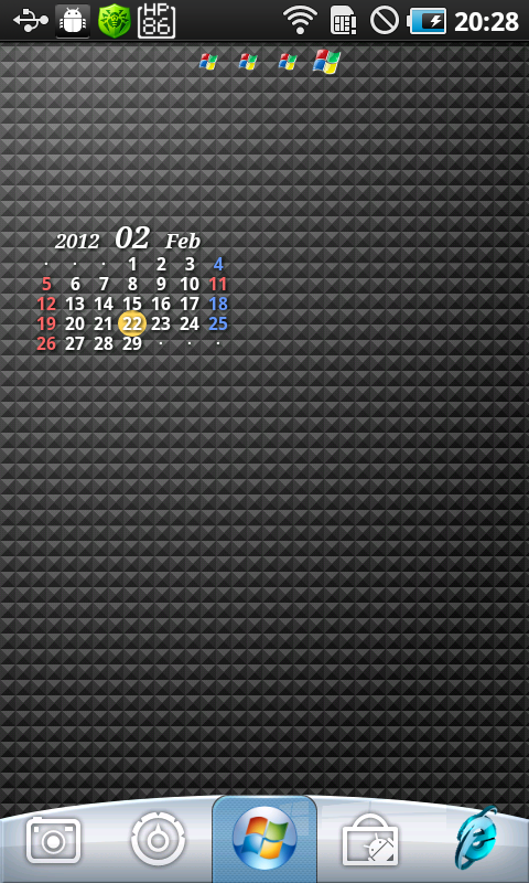 シンプルなカレンダーを表示できるウィジェット ただのカレンダー Androidアプリ S Max