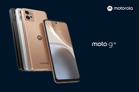 Motorola、4Gスマホ「moto g32」を発表！Snapdragon 680や90Hz対応6.5
