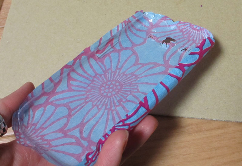 ちぎって貼るだけでオリジナルケースに Decopatch デコパッチ でgalaxy Siii Sc 06dをデコってみた レビュー S Max