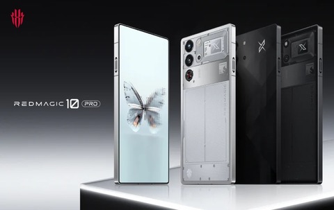 【SIMフリー】REDMAGIC 10 Pro シルバー 512GB Amazon | REDMAGIC 10 Pro【日本正規代理店】Android ゲーミング
