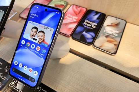 新スマホ「Google Pixel 9a」を店頭で見てきた！外観などを写真
