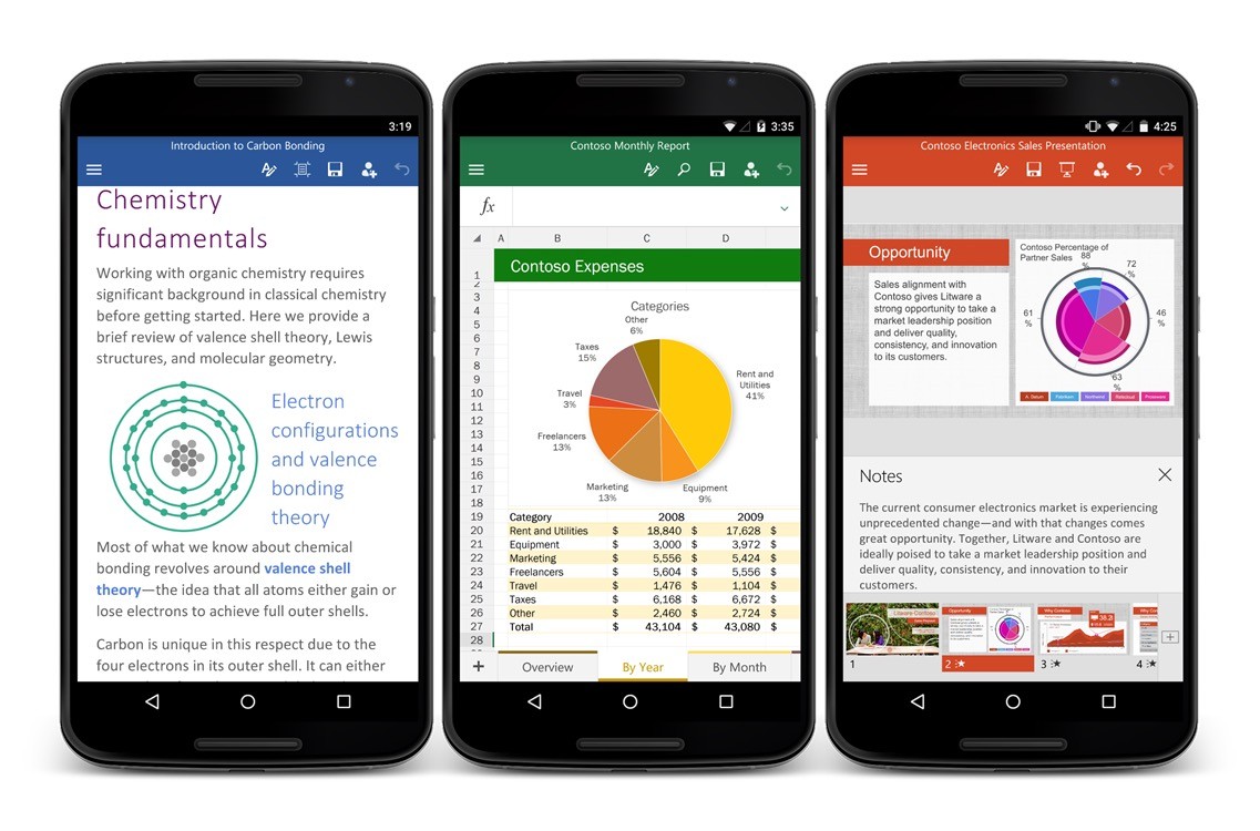 マイクロソフトがついにandroidスマホ向け Microsoft Office アプリの正式版を提供開始 Wordやexcel Powerpointが利用可能 S Max