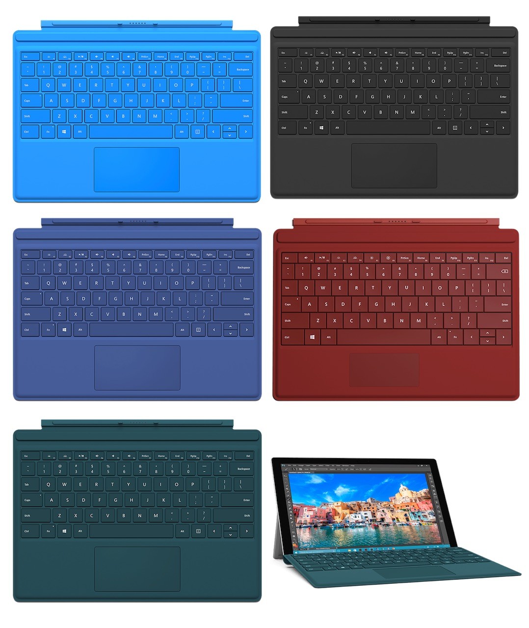 Microsoft 12 3インチ液晶搭載windows 10タブレット Surface Pro 4 を発表 第6世代skylake搭載で30 高速化や薄型 軽量化など 新タイプカバーは指紋センサー搭載モデルも用意 S Max