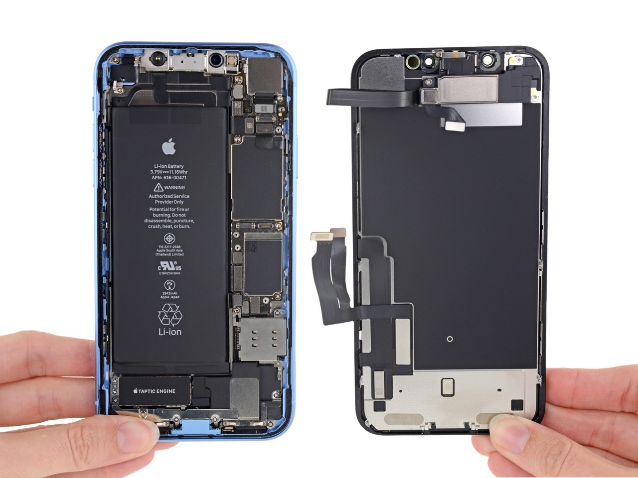 Appleの新スマホ「iPhone XR」がiFixitによって分解！3GB RAMや2945mAh 