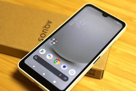 ワイモバイル向けスマホ「AQUOS wish3」のAndroid 15へのOSバージョン