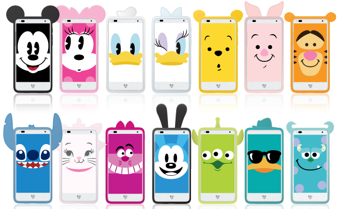 画像 ディズニー モバイル Softbank 4g対応スマートフォン Disney Mobile On Softbank Dm015k を発表 マチ キャラクターでディズニーが満載の超軽量 コンパクトモデル 爆砕2chまとめ速報