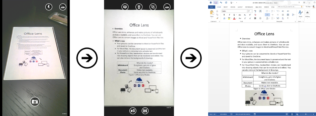 Microsoft 無料のiphoneなどのios向けスキャンアプリ Office Lens を配信開始 Android向けもpreview版を提供し Windows Phone向けもアップデート S Max