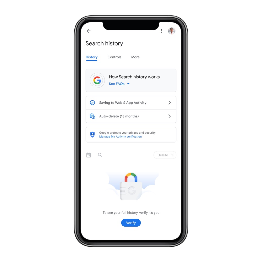 Google アカウントに保存された検索履歴の管理機能を強化 直近15分間をワンボタンで削除や保存期間の選択 閲覧のための追加認証など S Max Google アカウントに保存された検索履歴の管理機能を強化 直近15分間をワンボタンで削除や保存期間の選択 閲覧のための追加認証など S Max