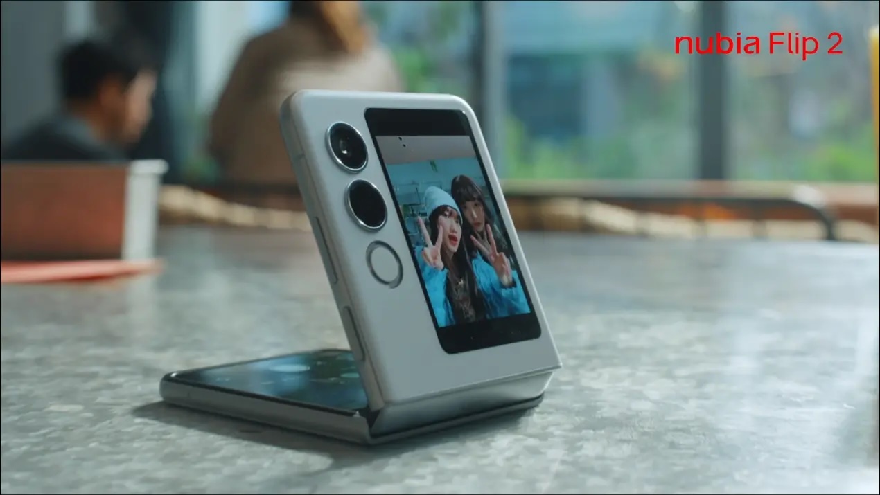 ZTEジャパンがFeliCa対応フォルダブルスマホ「nubia Flip 2」を日本