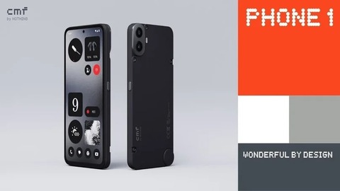 Nothing、廉価ブランド初のスマホ「CMF Phone 1」を日本で10月1日に