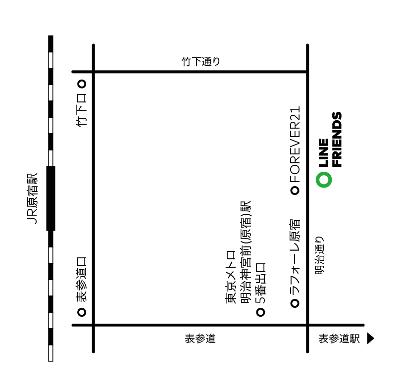 Line 日本国内初の公式キャラクターグッズショップ Line Friends Store を東京 原宿に12月13日にオープン 前日の先行内覧会100組0名も募集中 S Max