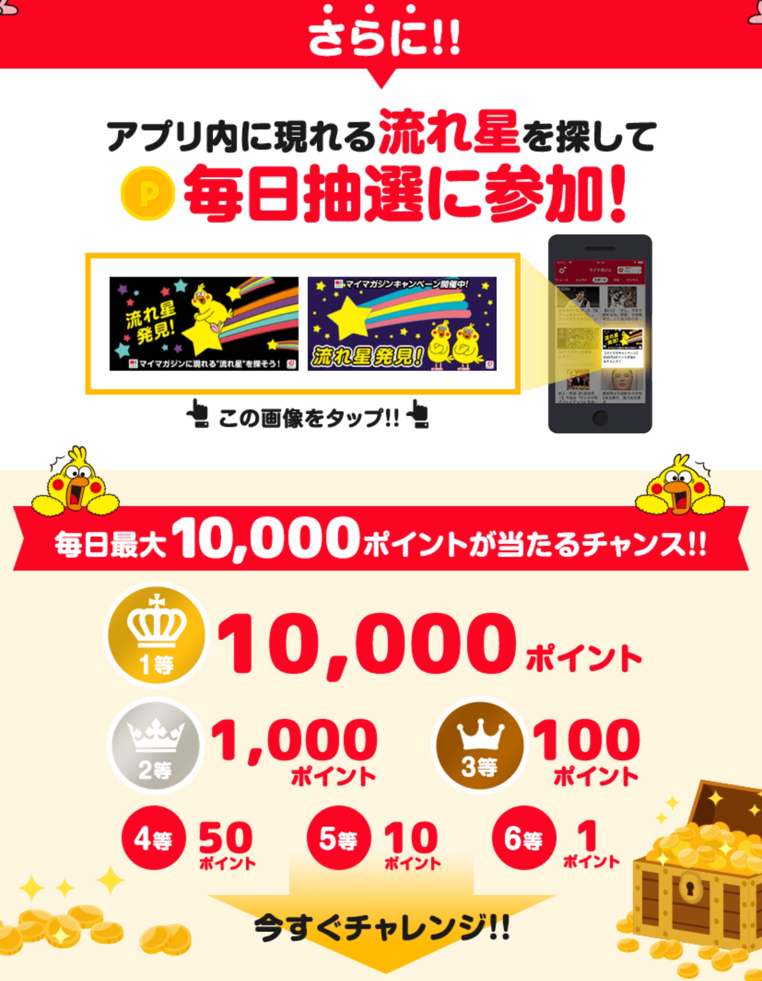 Nttドコモが無料ニュースアプリ マイマガジン をインストールすると500ポイントを抽選でプレゼントするキャンペーンを2月末まで実施中 毎日最大1万ポイントも S Max