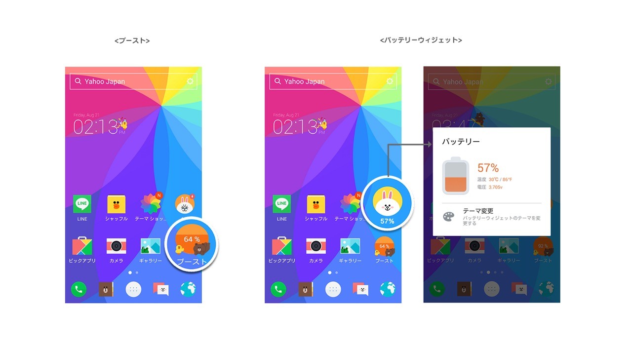 Line スマホのホーム画面をカスタマイズできるandroid向けアプリline