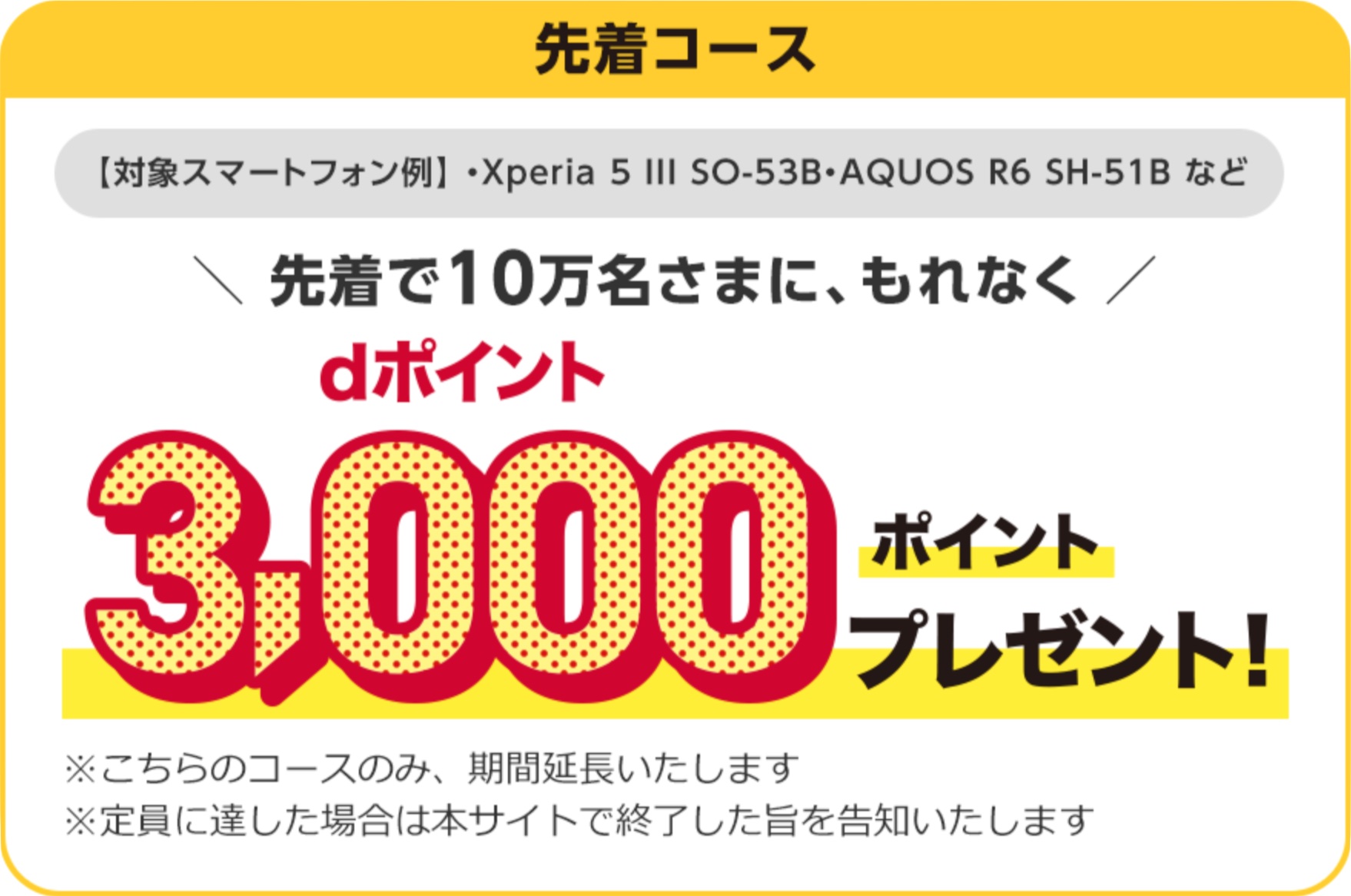 Nttドコモが対象のandroidスマホを購入すると先着10万人に3千ポイントプレゼントキャンペーンを5月15日まで延長 単体購入も対象 S Max Nttドコモが対象のandroidスマホを購入すると先着10万人に3千ポイントプレゼントキャンペーンを5月15日まで延長 単体購入も対象 S Max