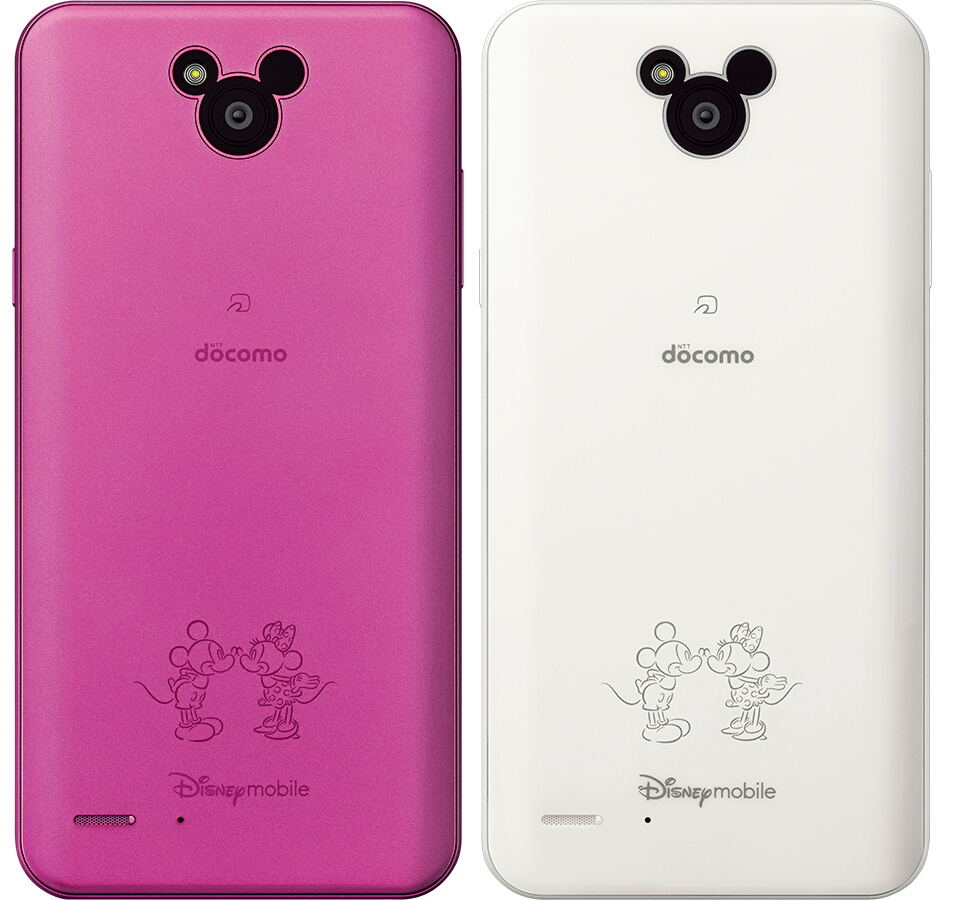 Nttドコモ 5 2インチスマホ Disney Mobile On Docomo Dm 02h を発表 スワロフスキー クリスタルやミッキーやミニーのラインアート 光るハートが現れるディズニーパレードが輝く S Max