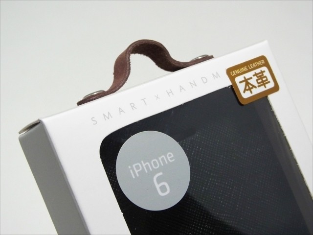 PRADAで使用される高級サフィアーノレザーを使用したiPhone 6専用ケース「Minimal Diary ブラック」を紹介【UNiCASE
