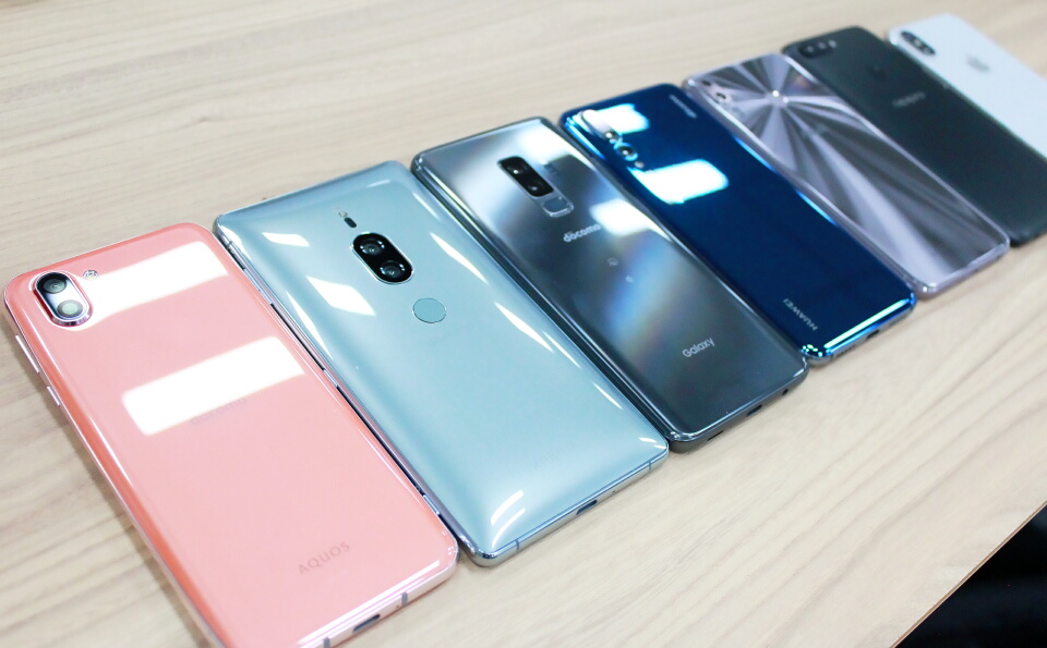 18年夏スマホでカメラ性能を比較 Huawei P Proやxperia Xz2 Premium Galaxy S9 Aquos R2 Zenfone 5 Oppo R11s Iphone Xの注目7機種 人物編 レビュー S Max