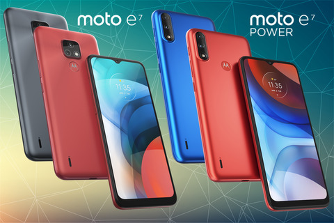 モトローラ、低価格なSIMフリースマホ「moto e7」と「moto e7 power