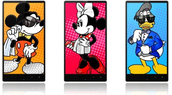 ディズニー モバイル Hybrid 4g Lte対応スマートフォン Disney Mobile On Softbank Dm016sh を発表 好みのキャラクターが選べる壁紙やケース S Max