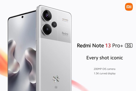 5Gスマホ「Redmi Note 13 Pro+ 5G」が日本で発売へ！オープン