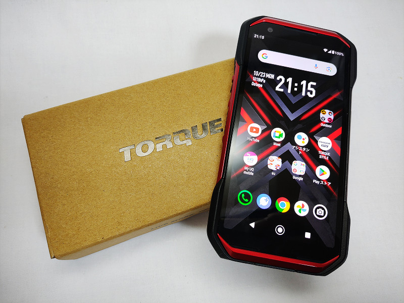 TORQUE G06 128GB KYG03 ブラックSIMフリー