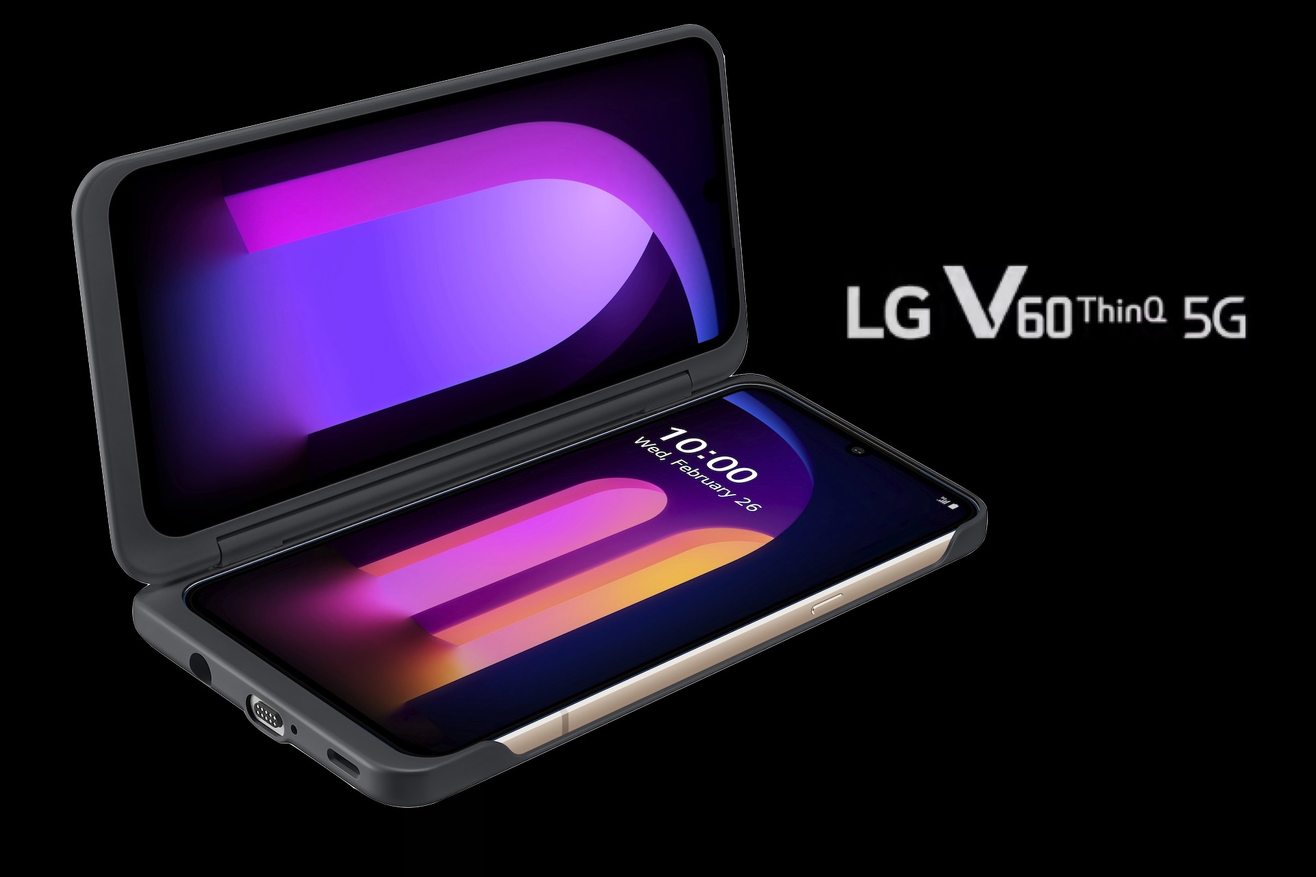 スマートフォン/携帯電話 スマートフォン本体 5Gやデュアルスクリーンに対応した新フラッグシップスマホ「LG V60 